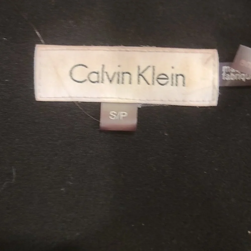 Calvin Klein Black Faux Leather Moto jacket - Picture 6 of 7